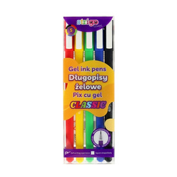 Strigo Długopisy Żelowe w 5 Klasycznych Kolorach 885328