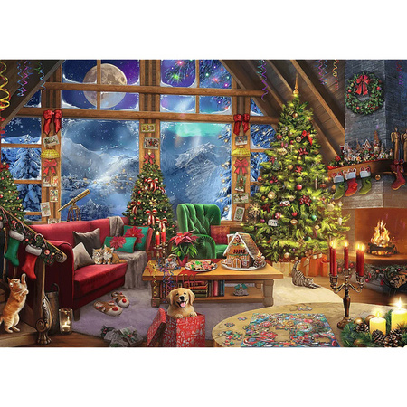 Puzzle Trefl 2x500 Święta w górach 375404