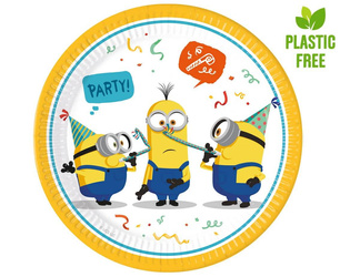 Procos Talerzyki papierowe Minions Rise of Grue 23cm 8 szt plastic-free 934579