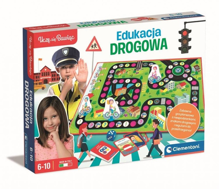 Clementoni Uczę się bawiąc! Edukacja drogowa 507771