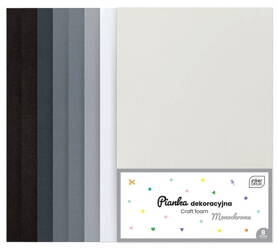Pianka dekoracyjna 8szt MONOCHROME 338310