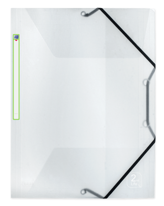 Teczka Oxford A4 2LIFE PP mix szeroka 354557