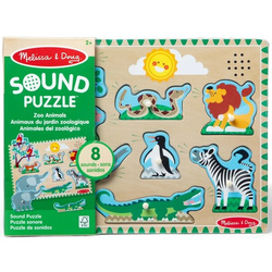 Mellisa&Doug Muzyczne puzzle Zoo drewniane 006423