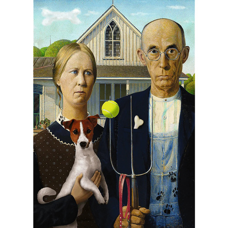 Puzzle Trefl 500 American Gothic 375268