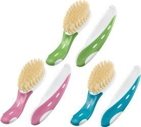 Nuk szczotka dla niemowląt + grzebyk 090205