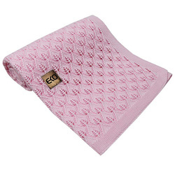 Eko Kocyk dzianinowy bambusowy PLE-83 Róż 127989