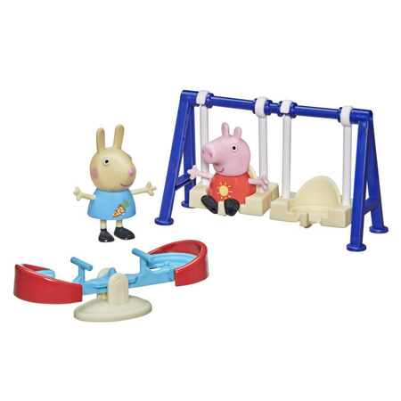 Peppa Pig F2217/F2189 Plac zabaw Figurki + akicesoria 849284