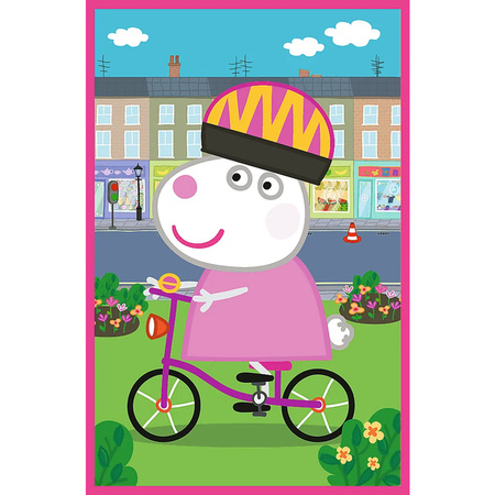 Puzzle Trefl 3x50 Siła przyjaźni Peppa Pig 348774