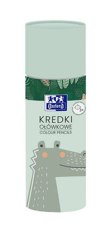 Kredki Ołówkowe W Tubie Oxford Kids 24+2 Kolory 239612