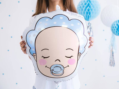 Balon foliowy bobas - chłopiec 40x45cm mix 124882