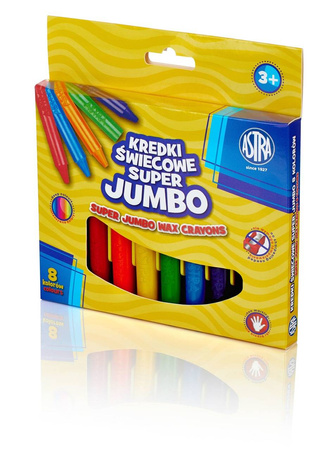 Kredki świecowe  8kol jumbo 112930