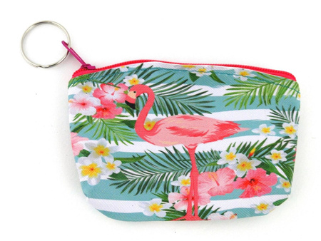 Portmonetka na suwak floral 10*7,5cm 485815