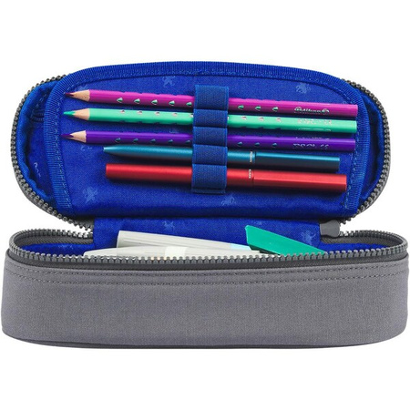 Oxford Piórnik z klapką Funky czarny 244425