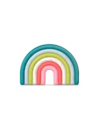 Suavinex Gryzak silikonowy | Tęcza | Multikolor