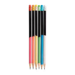 Strigo Ołówek HB Czarny z gumką reagujący na temperaturę 575851