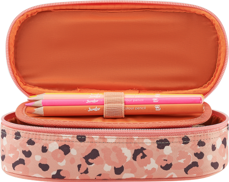 Piórnik z klapką Oxford Kids pomarańczowy 238738