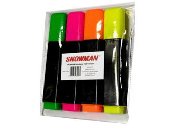 Zakreślacz snowman a'4 234465