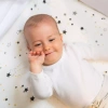 Babyono bambusowe prześcieradła z gumką do łóżeczka Stardust 412558