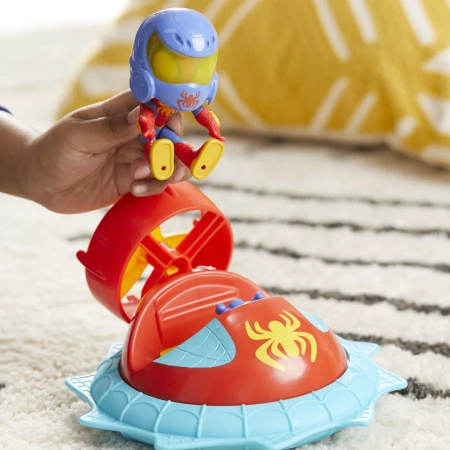 Marvel F6775/F7252 Spidey i Przyjaciele Spidey pojazd Hover Spinner 139207