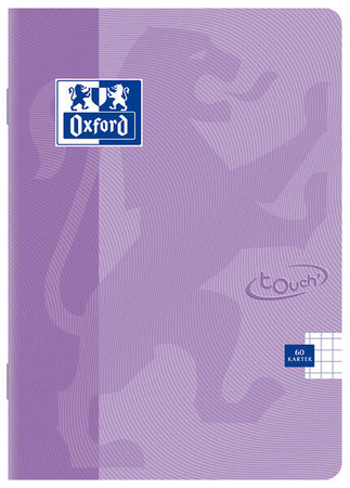 Zeszyt Oxford A5 60k krata Touch 389620