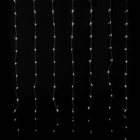 Magiczna kurtyna 200 led 3m x 1m 6500K DC5V 616169