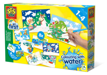 Ses Creative My first Kolorowanie wodą Zabawy ze zwierzętami 144593