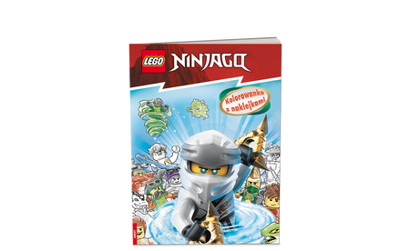 Lego Ninjago. Kolorowanka Z Naklejkami 341428