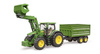 Bruder 03155 Traktor John Deere 7R 350 z ładowaczem czołowym i przyczepą 2-osiową 031558