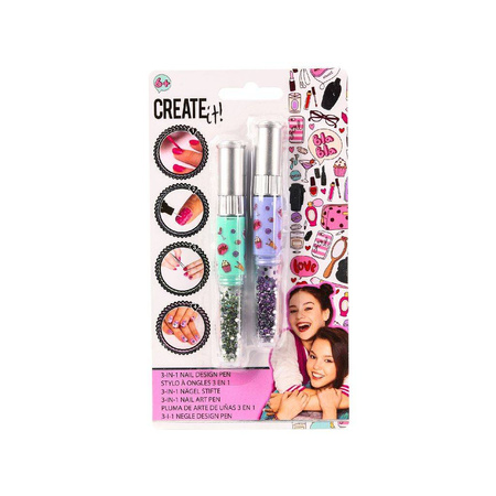 Create it ! Lakier do paznokci + ozdoby 3w1 841005