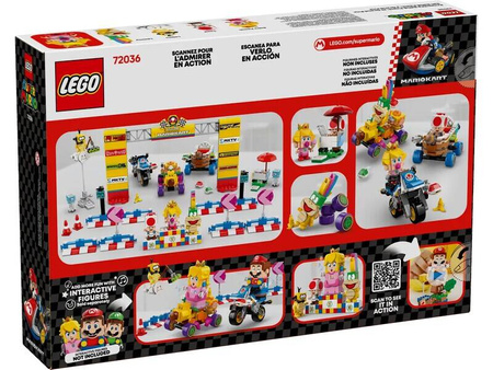 Lego 72036 Super Mario Mario Kart Zestaw Baby Peach i Grand Prix 816531