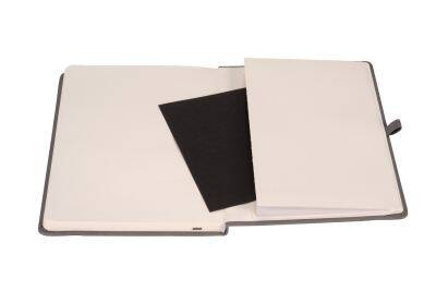 Notes kratka A5 Memofix szary 083097
