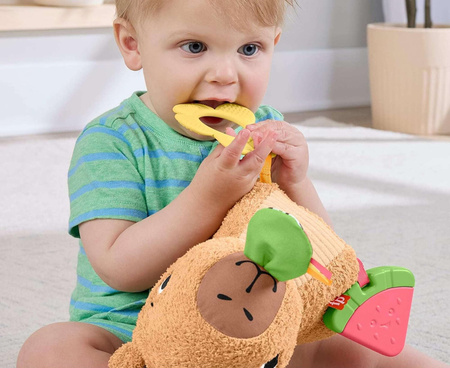 Fisher Price HYR54 Kapibara sensoryczna przytulanka 254262
