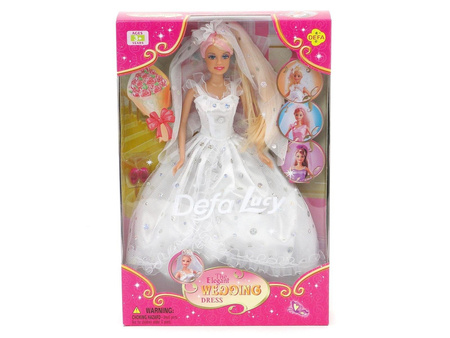 Lala 29cm w sukni ślubnej 447882 