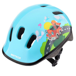 Kask rowerowy Meteor KS06 S 48-52cm Firefighter 069749