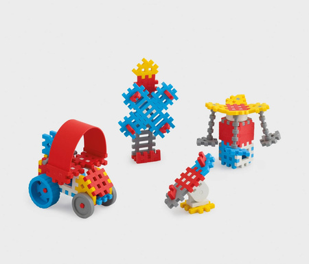 Klocki waffle mini 70szt konstruktor dla chłopca 902806
