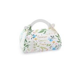 Pudełko ozdobne na ciasto 16x15x8cm 10szt 020696