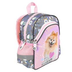 PLECAK PRZEDSZKOLNY 11" D1 MY LITTLE FRIEND SWEET POMERANIAN 688607