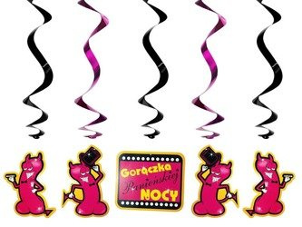 Świderki gorączka panieńskiej nocy, 60cm (1 op. / 5 szt.)