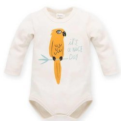 Body długi rękaw nice day 62 ecru Pinokio