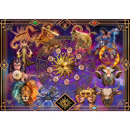 Puzzle Trefl 1040 Spiral Puzzle Znaki zodiaku 400151