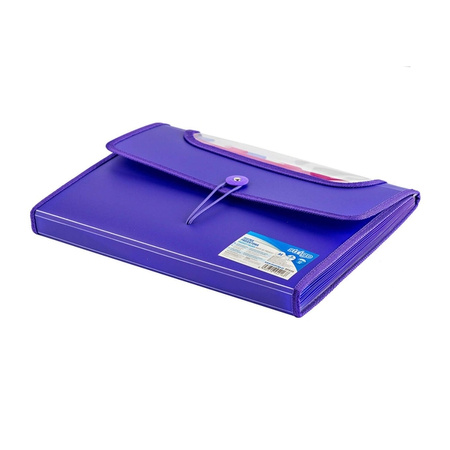 Strigo Vfile teczka pp A4 z 12 przekładkami fioletowa 940168