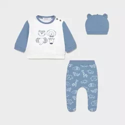 Mayoral Komplet Półśpioszki/czapeczki Kolor 28 Skyway vig Rozmiar 2-4 m