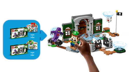 Lego 71399 Super Mario Zestaw rozszerzający Wejście do rezydencji Luigiego™