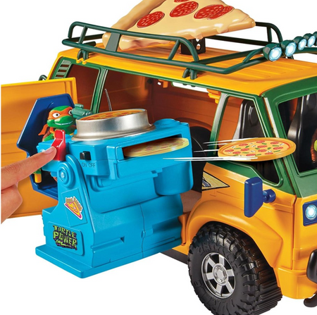 Tmnt Wojownicze Żółwie Ninja Movie Mutatnt Mayhem Furgonetka Pizzafire 834687
