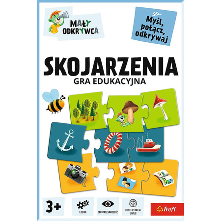 Gra Trefl Skojarzenia/Mały odkrywca 028089