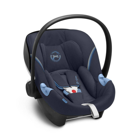 Cybex Aton M i-Size Navy Blue Nosidełko Fotelik Samochodowy