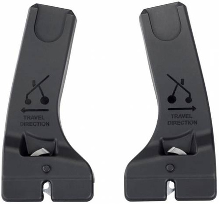 [Outlet] Inglesina Zestaw 2w1 Electa Upper Black + adaptery