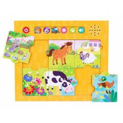 Dumel Puzzle dźwięki wokół nas Wieś 982726