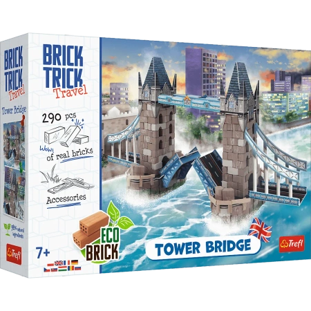Trefl Brick Trick Buduj z cegły Tower Bridge 616064