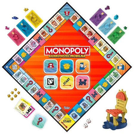 Gra Hasbro Monopoly App Banking 344717